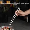 ZISIZ Auspicious Cloud Wood Chopsticks (6 Pairs)