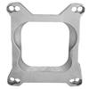 Qiilu Carburetor Mounting Gasket, 3/4" Open Carburetor Adapter 4bbl Quadrajet Manifold