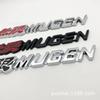 Compatible Metal Emblem for Honda Fit, CRV, Accord, Odyssey, Jade - MUGEN Infinite Grille Car Sticker