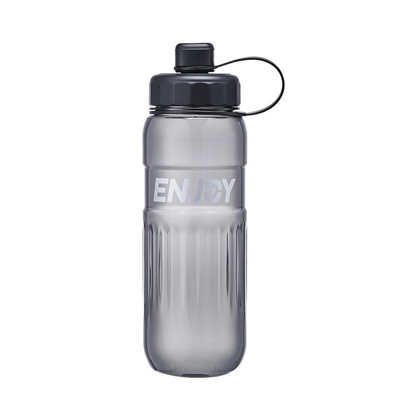 

Large capacity fitness sports kettle plastic high-value cup men s water cup portable anti-drop transparent space cup 1350ml серый