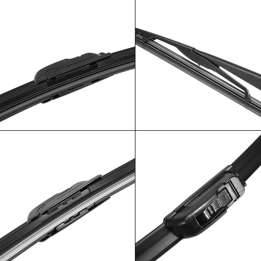 Buy 3pcs Front Rear Windshield Windscreen Wiper Blade at affordable