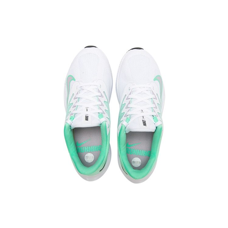 Nike Quest 3 White Green Glow Women Sneakers Dark-Smoke-Grey Infinite-Lilac CD0232-111