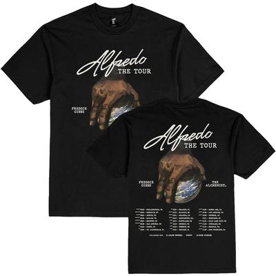Freddie Gibbs ALFREDO Tour T-shirt Short Sleeve Cotton Fashion Male Tshirts Casual Singer Graphic Printing T Shirt Unisex Tees