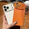 Nano Glass Lens Protection Case For For Iphone 17 Air 16 1 14 Plus 13 12 11 Pro Max Skin-feel Matte Bumper Shockproof Cover