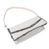 Underarm Bag Simple Stylish Shoulder Bag Ample Storage Space Fringe Handbag for Daily Outings