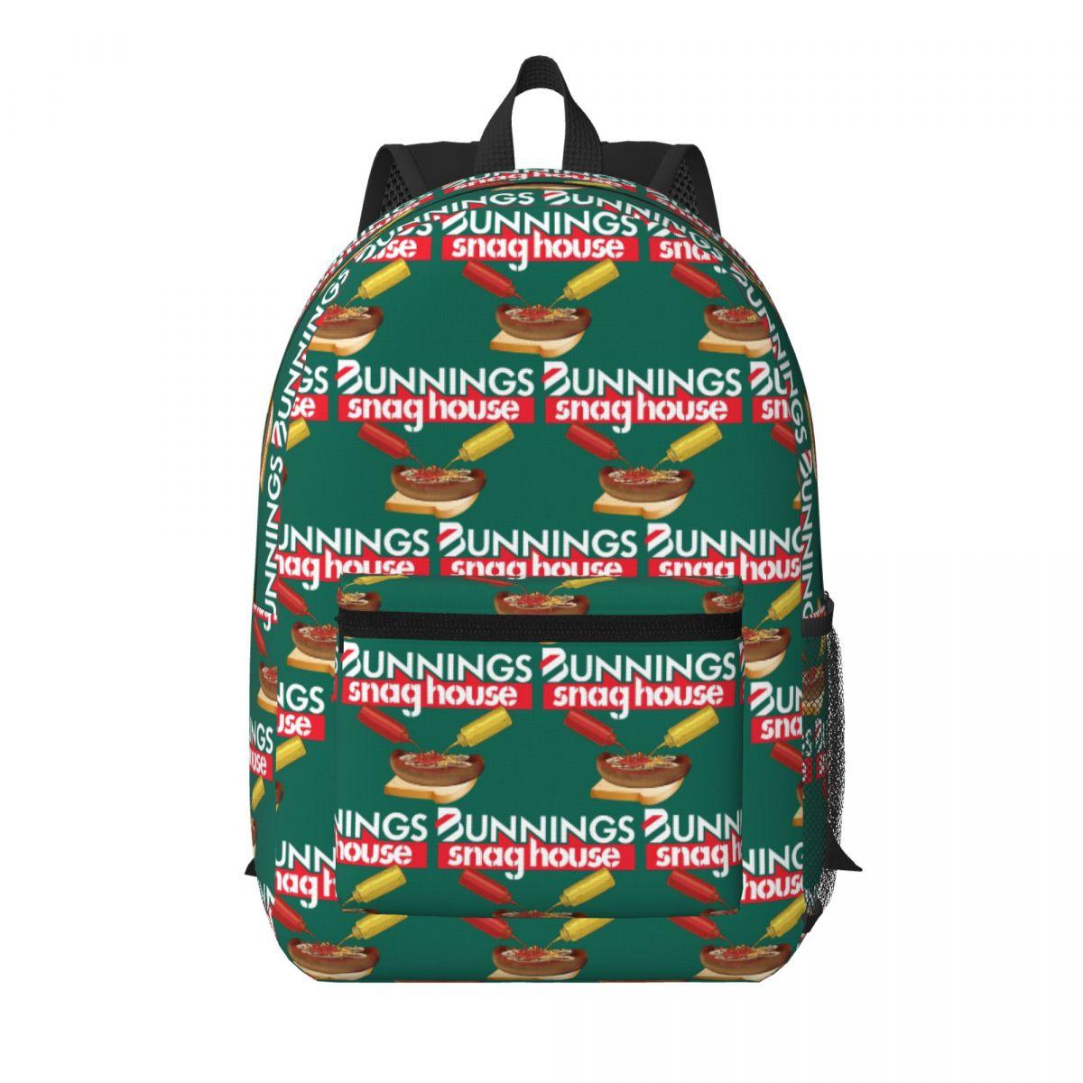 Bunnings Snaghouse Sac à dos étudiant Sac d'école Sac à dos de randonnée et de voyage pour hommes et femmes Sac à livres Sacs à bandoulière One Size blue