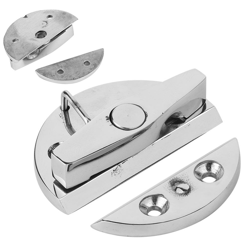 Turn Button Catch Rotate Latch Lock for Boat Door Cabinet Hatchway Marine Hardware Accessories