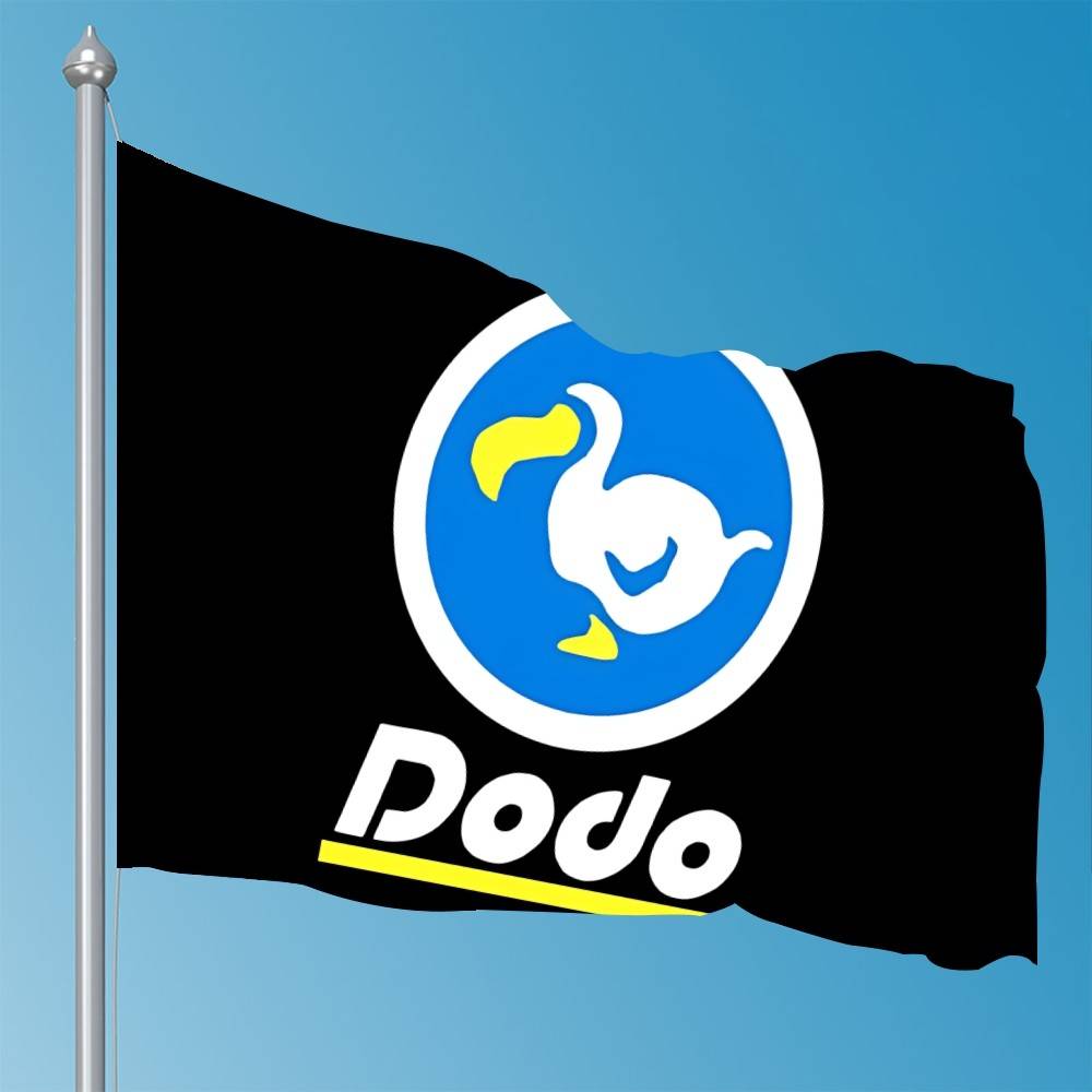 

Dodo Airlines Flags Personalized Items Flags For Bedrooms Home Funny 74x94cm(29x37in)