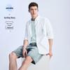 NVG·YOUNG Men's Loose Fit Cotton Long-Sleeve Shirt
