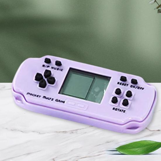 Oyun Makinesi Basit Kullanım Vintage El Konsolu Tuğla Oyunu Retro Oyun Konsolu Çocuklar Oynuyor