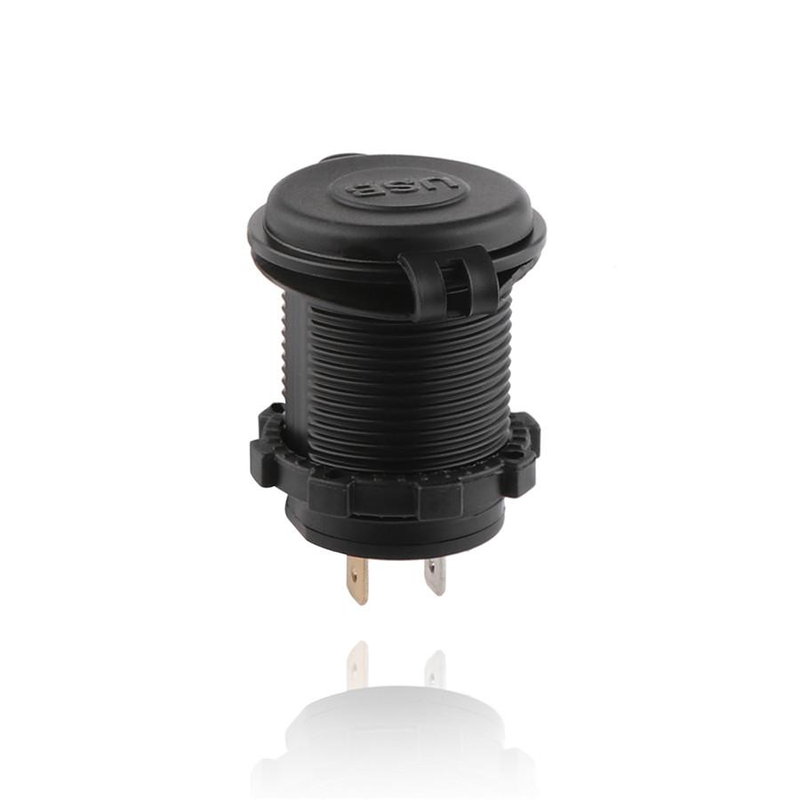 12V Waterproof Dual 2.4A USB Charger Socket for Motorcycles