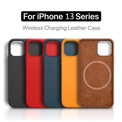 Ledertasche für iPhone 14 13 12 Pro Max Mini mit Magsafing-Magnethülle für iPhone 13 Pro Max-Abdeckung