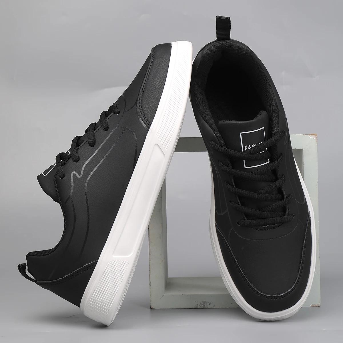 

Men Outdoor Anti-slip Shoes High Quality Lace Up Men Casual Sneaker Soft Breathable Lightweight Sports Flat Shoes Big Size 39-47 40