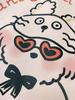 2024 Summer Women's Retro Cartoon Loose Fit Cute Couple T-Shirt