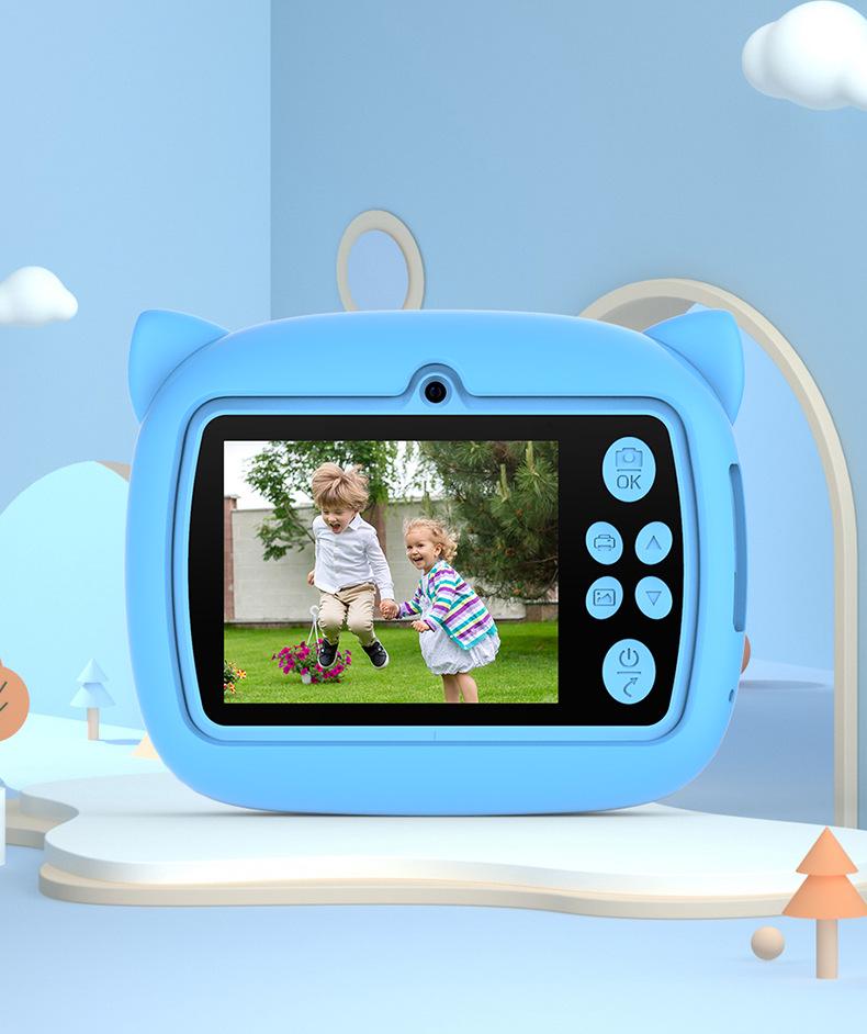 Portable Instant Print Children's Camera with Thermal Paper