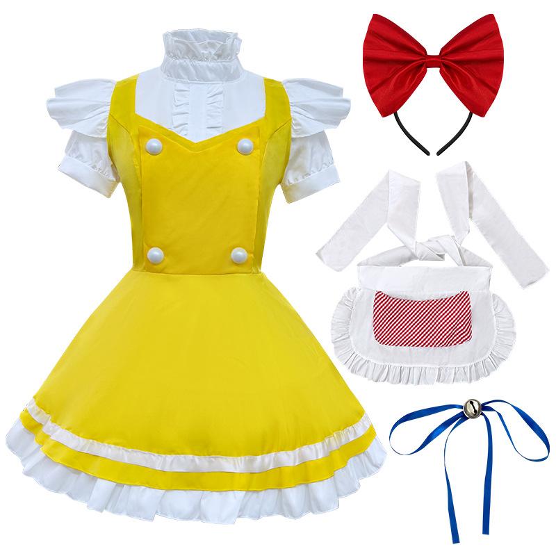 Anime Maid Dress Cute Sweet Princess Soft Girl Dress Dress Set Women's Dress