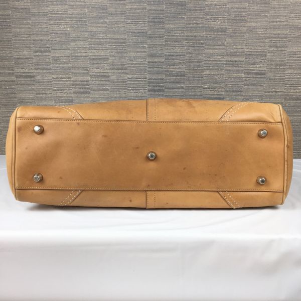 Coach Handtasche aus Leder Braun mit Quaste(GEBRAUCHT)
