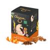 Sachets de Thé à la Cannelle CHAYAM avec Zeste d'Orange, Clou de Girofle, Anis Étoilé | 20 Sachets de Thé, Pack de 1 | Thé Vert à la Cannelle | Ingrédients 100% Naturels Réels et Entiers