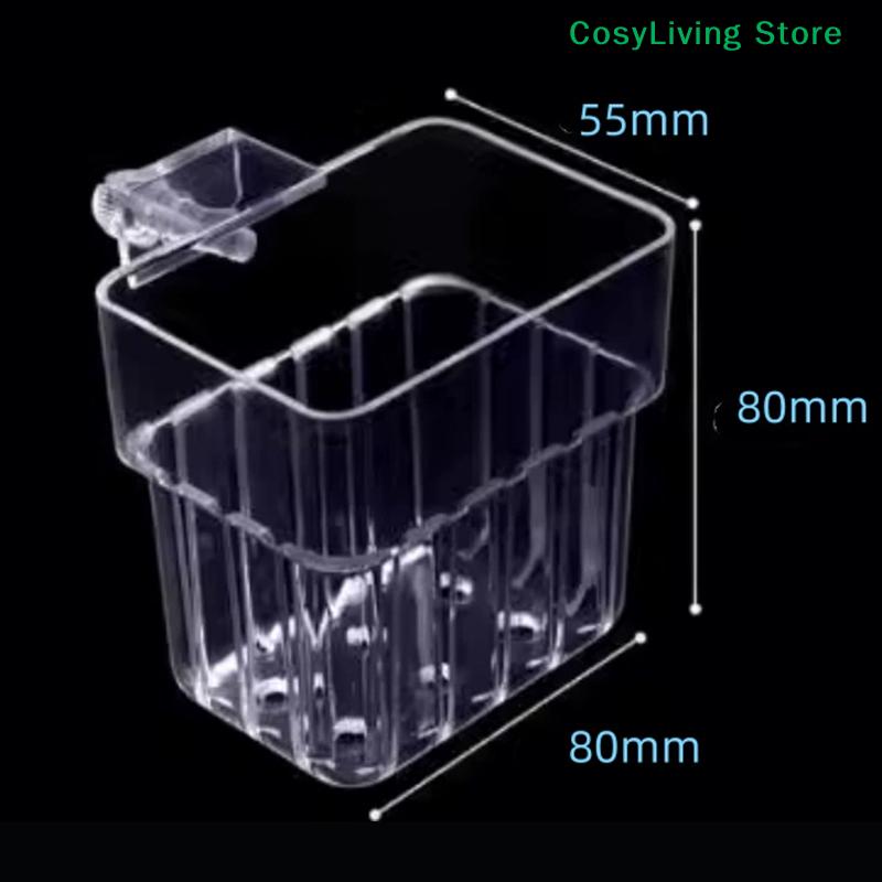 Wall Mounted High Transparent Fish Tank Landscape Decoration Hydroponic Planting Cup Household Water Grass Planting Cup