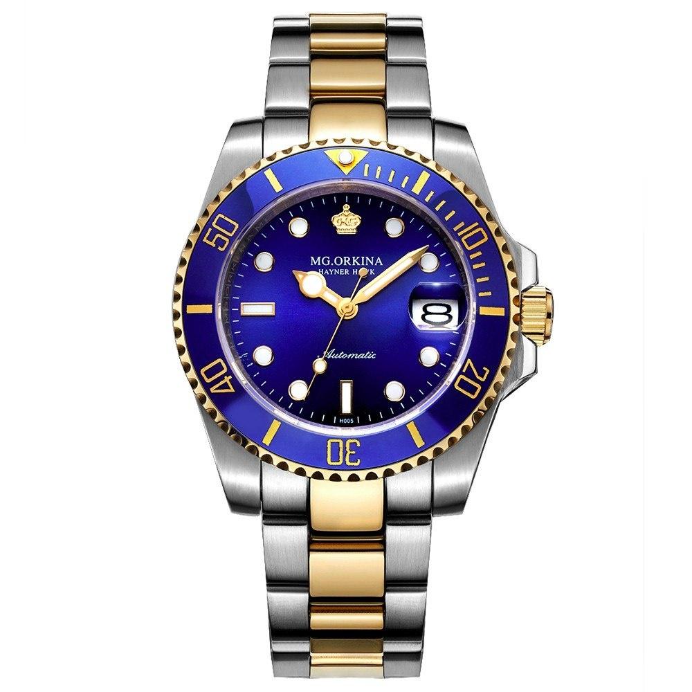 Reloj mecánico automático de negocios para hombre Reloj de  pulsera resistente al agua de lujo