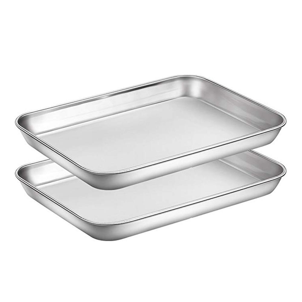 1Pc Easy Clean Home Toaster Cookware Dishes Oven Tray Kitchen Steamer Baking Sheets Bake Pans