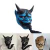 Halloween Devil Samurai Hannya Horror Latex Full Face Mask For Cosplay