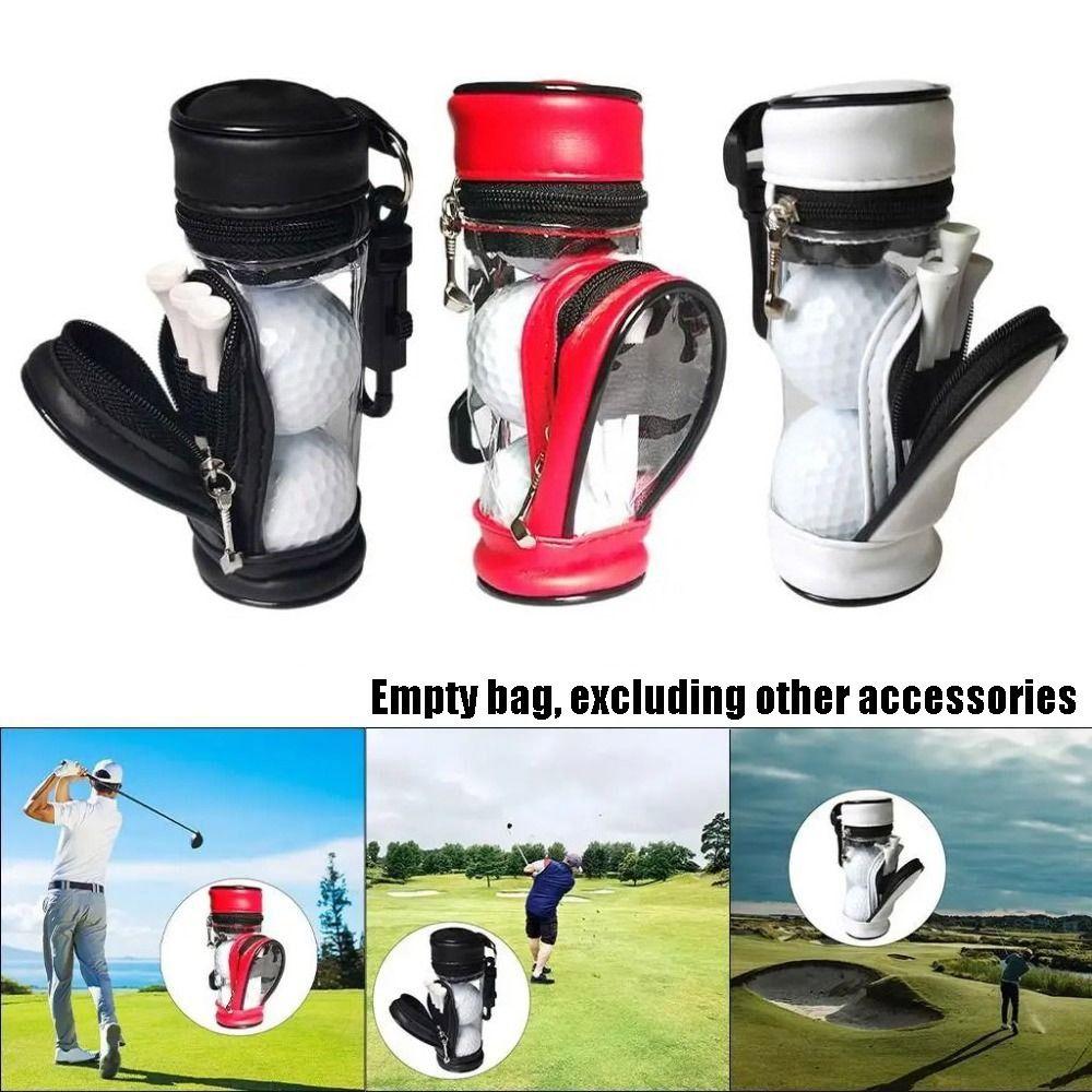 Portable Golf Ball Storage Bag Waterproof Golf Waist Pouch Golf Ball Waist Pack  Golf Training