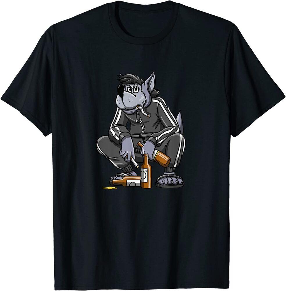 Russian Gopnik Russian Squat Wolf Russian Unisex T-Shirt