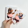 Squeezeable 1/2Pcs Shiba Inu Dog Belly Sticker 3D Cute Puppy Sticker Cute For Phonecase Party Favor New Year Gift Laptop Decal