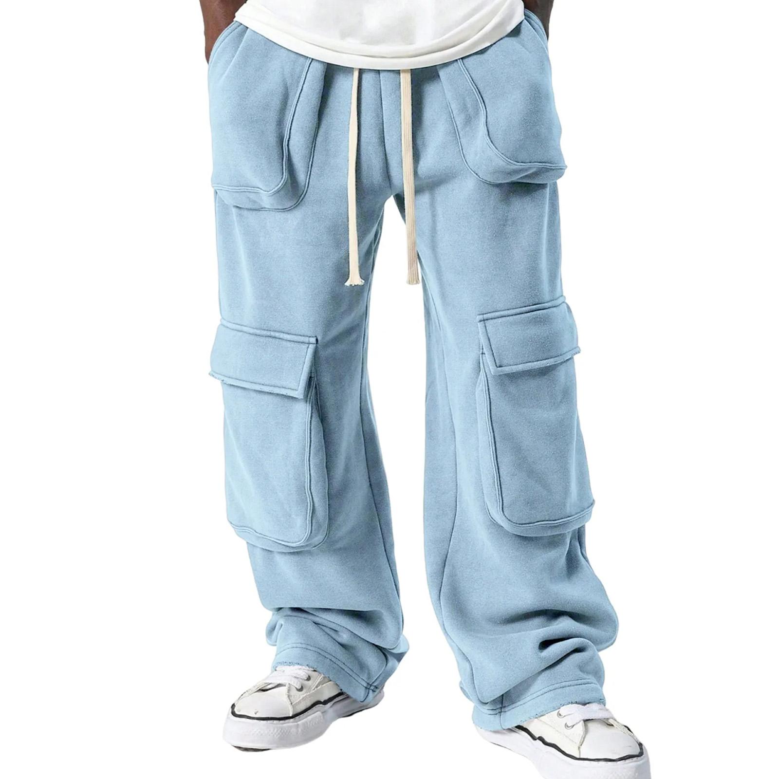 

Мужские повседневные спортивные штаны с несколькими карманами S