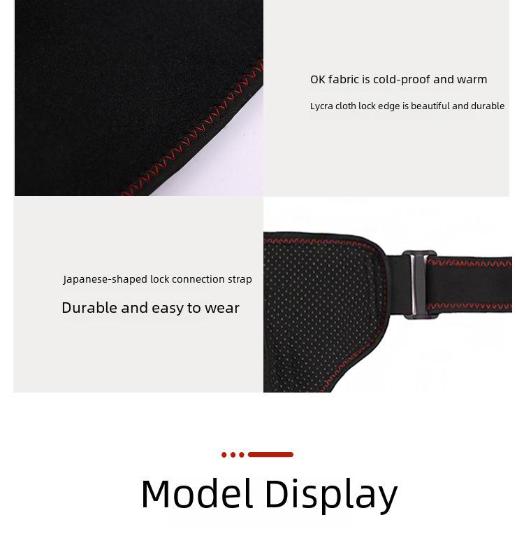 Electric Hip Rehabilitation Belt with Moxibustion and Heating Massage for Postoperative Therapy