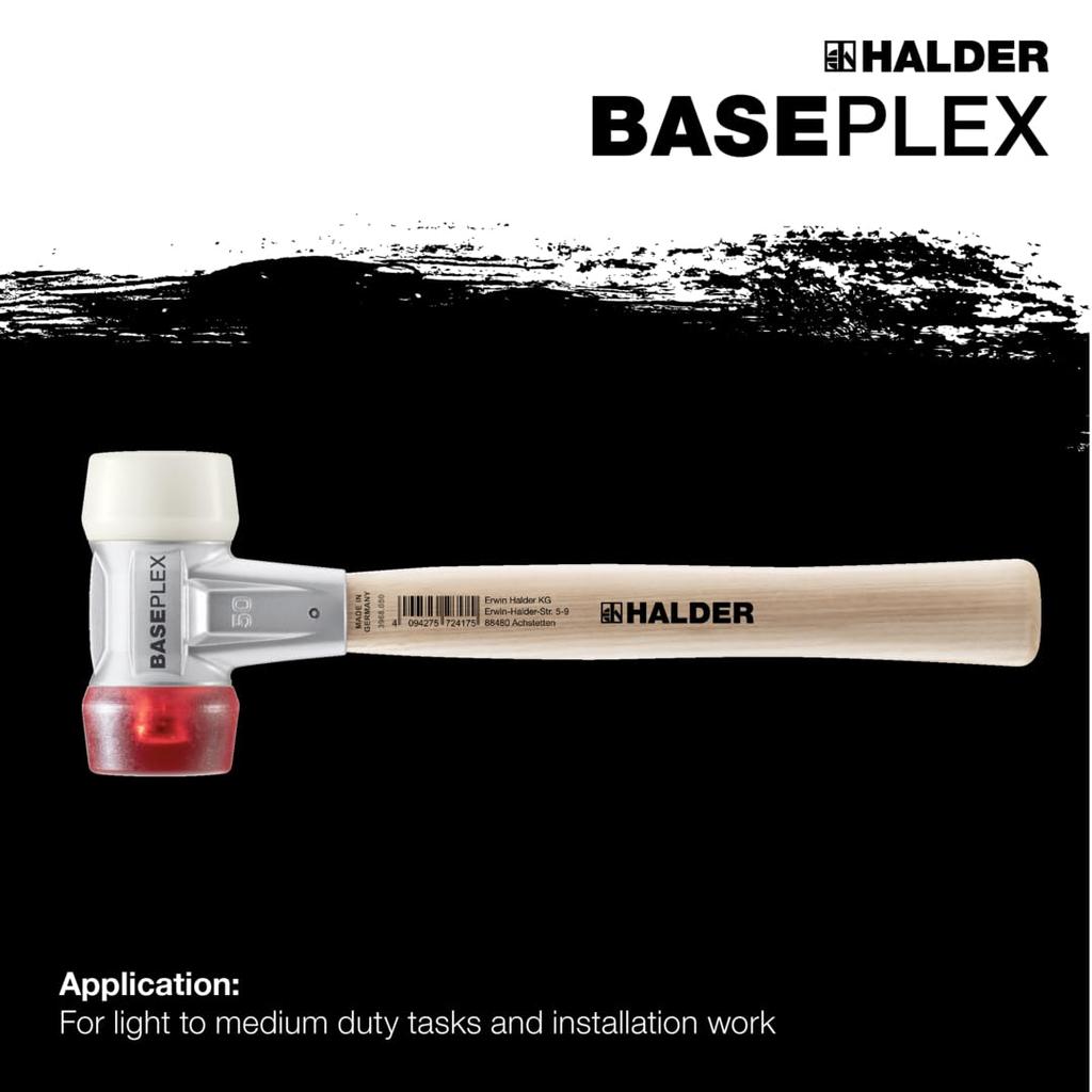 Halder Baseplex Hammer Diameter 30 Made In Germany (Combination)
