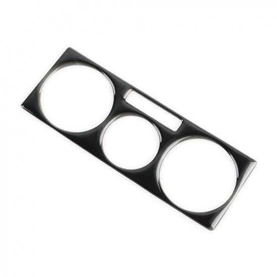 Black Center AC Radio Panel Trim For VW Golf 4 Mk4 Jetta Bora R32 Gti 1999-2004