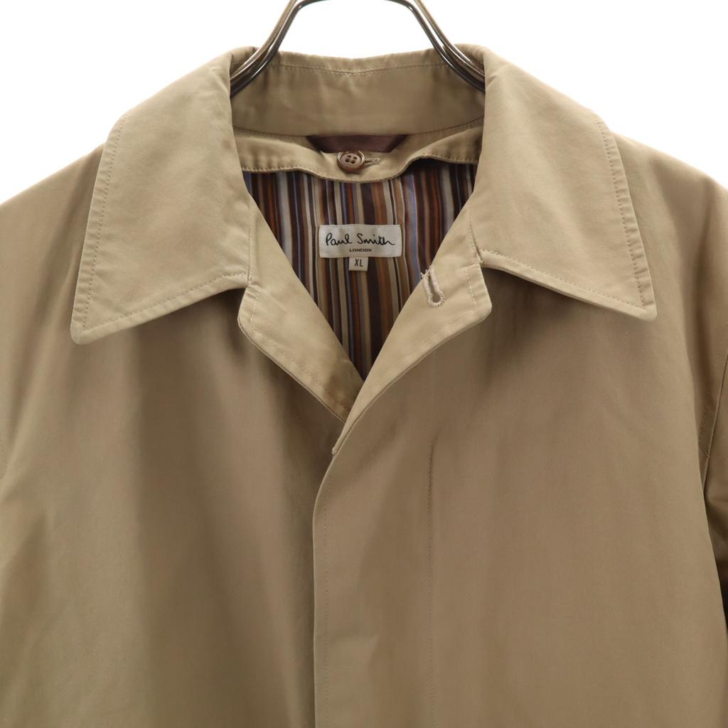 Paul Smith LONDON made in Japan Stainless collar coat XL beige With liner Men's Used