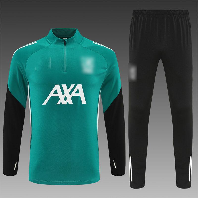 Football Jersey Pre-Season Sports Training Jersey Breathable Sweat-Absorbing Quick-Drying Long-Sleeved Adult And Children'S Suit Print