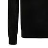 Emporio Armani Solid Color Crew Neck Ribbed Knit Sweater Men Sweater Black 3K1MX9-1MZSZ-0031