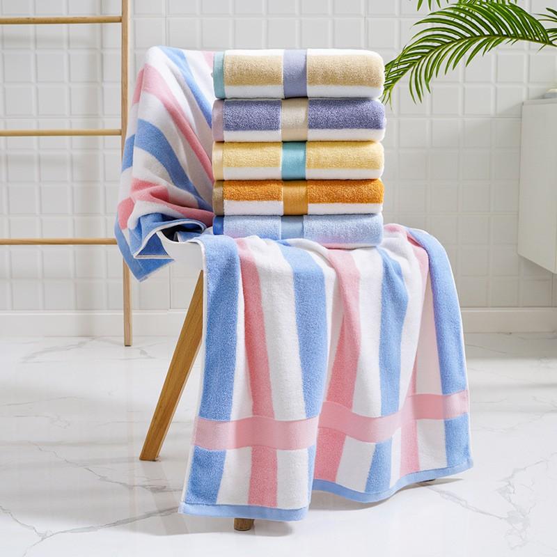 Ultra Absorbent 100% Cotton Bath Towel Home Use Soft Thick Large Size 70x140cm A-Grade Quick Dry Antibacterial
