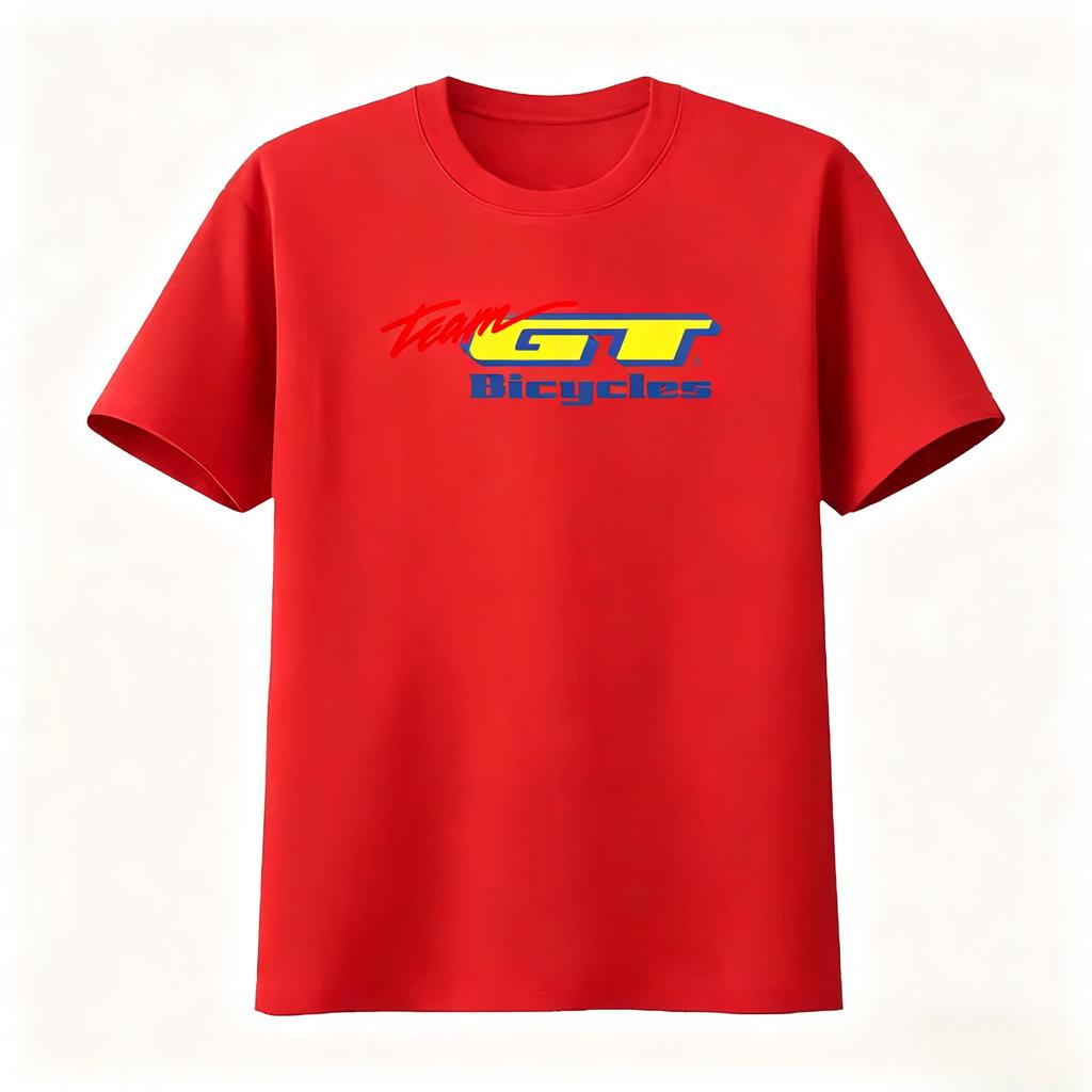 Team GT Bicycles T-Shirt Perfekt für BMX Mountainbike Rennen Straßenradfahren MTB-Enthusiasten Unisex Kleidung 2026 Sommer Neues T-Shirt