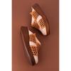 Women's Genuine Leather Wedge Heel Casual Summer Slippers Clogs