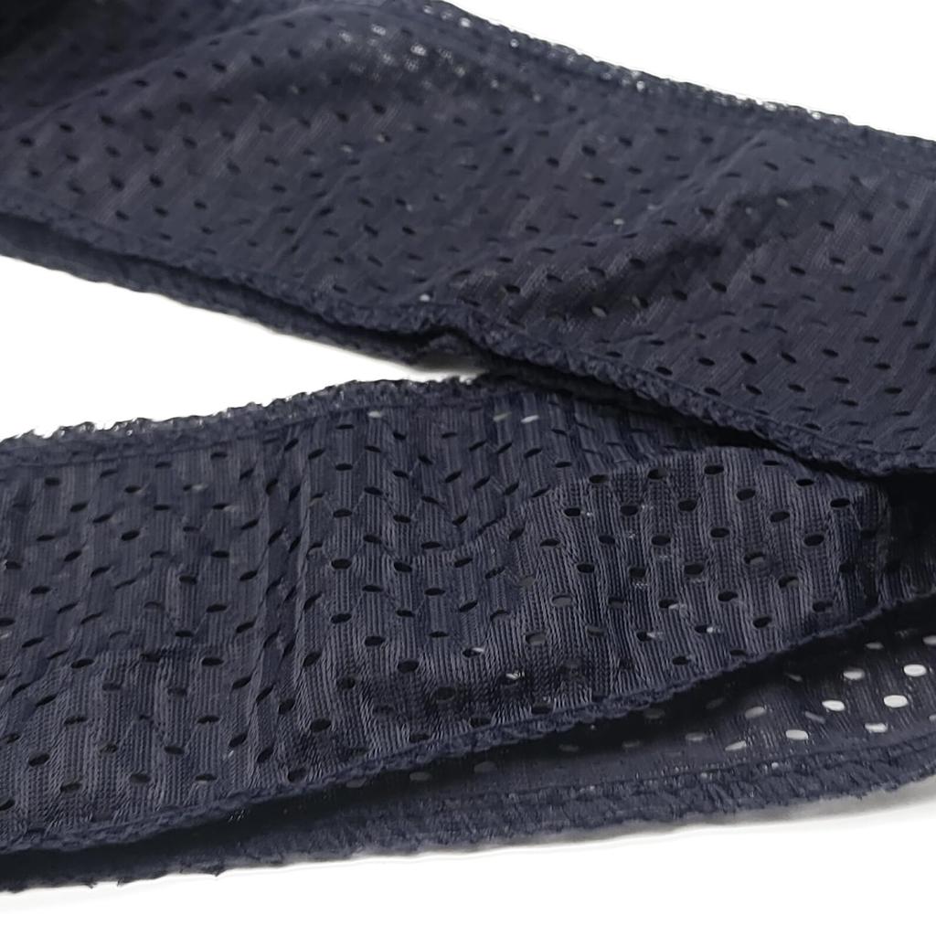 Trifong Durag Navy Mesh Du-rag Quick-drying Breathable Summer Bandana Hip Hop Dance Wave Cap Dewrag Hiphop Costume Dance Costume Rapper Breakdance