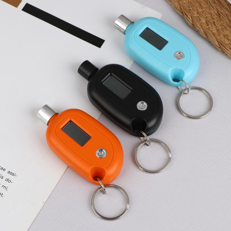 Digital Tire Pressure Gauge with LCD Screen, Portable Tester Tool for Auto/Motorcycle Safety, Air Pressure Alarm Meter