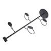 1Pcs Modern Cup Display Stand for Paper Cups Coffee Cups Storage Rack Black Metal Cup Holder Organizer for Kitchen Counter Desk