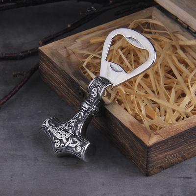 Yeni Yüksek Kaliteli İskandinav Viking Çekiç Mjolnir İskandinav Şişe Açacağı