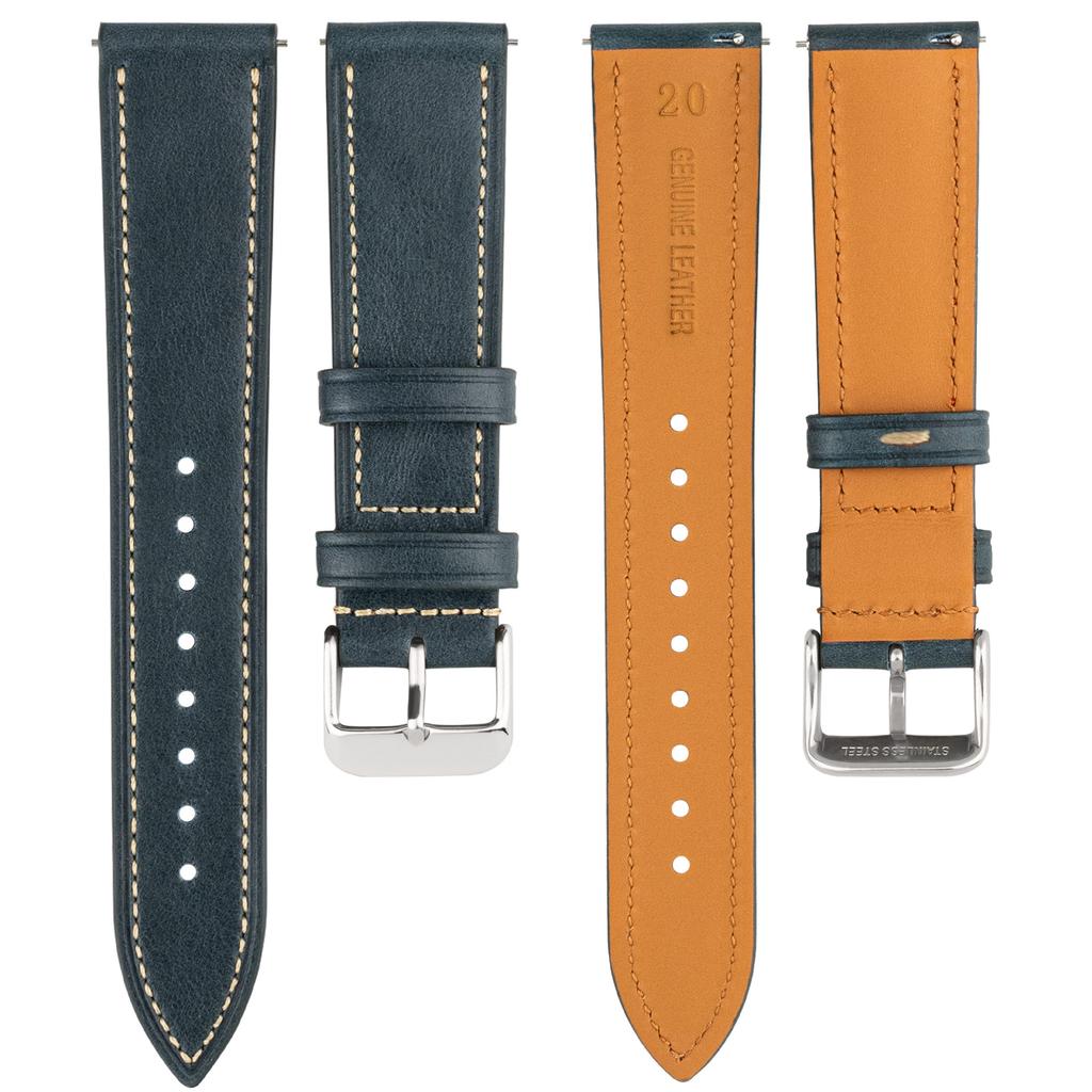 Leather Wristband 18202122Mm Oil Wax Leather Strap For Uawatc4 Pro Gt45
