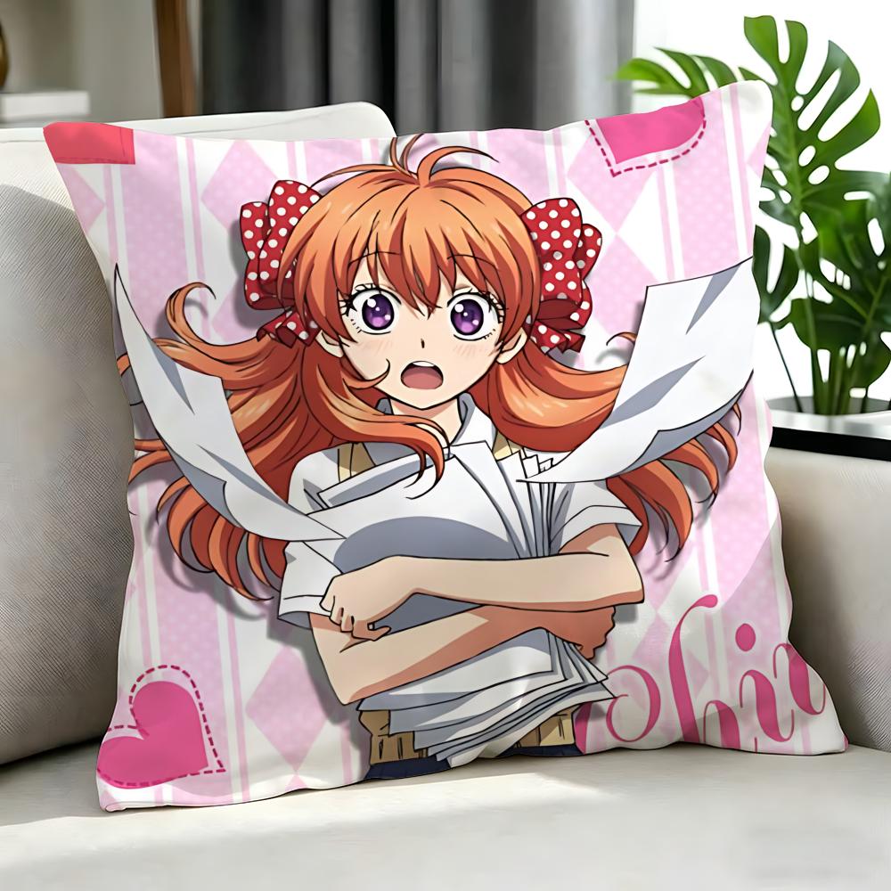 anime Monthly Girls Nozakikun Cushion Cover Cushion Cover Set Pcs x x x Pillowcase Decorative Sofa Home Decor
