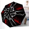 1pc Abstract Pattern Automatic Open/close, All-Season Portable Folding Umbrella for Friends, Travel, Everyday, Events  Yy250812218