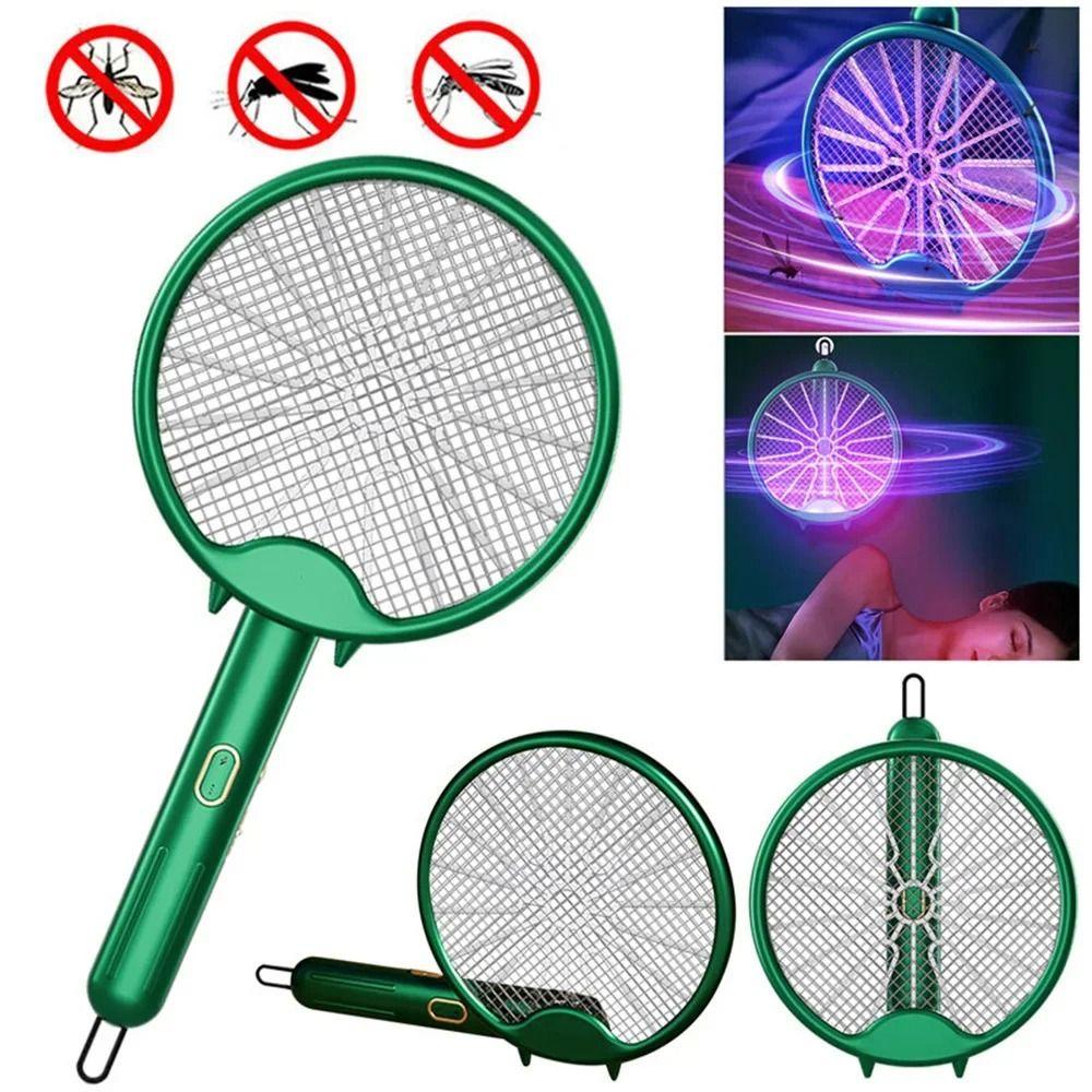 

USB Rechargeable Mosquito Killer Lamp 3000V Mosquito Repellent Lamp Electric Mosquito Racket