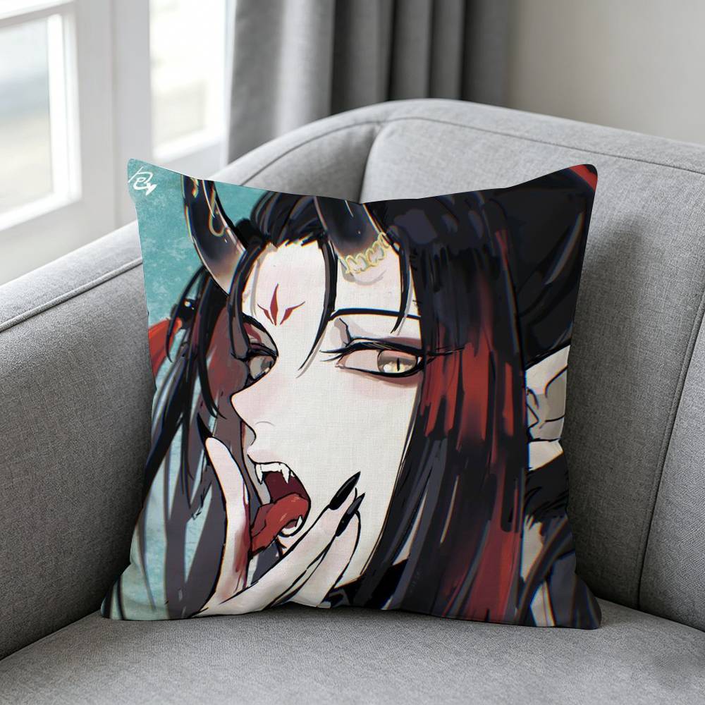 Anime VTuber Vox AkumaA Pillow cover gift High definition digital printingSurprise  vivid pattern Household
