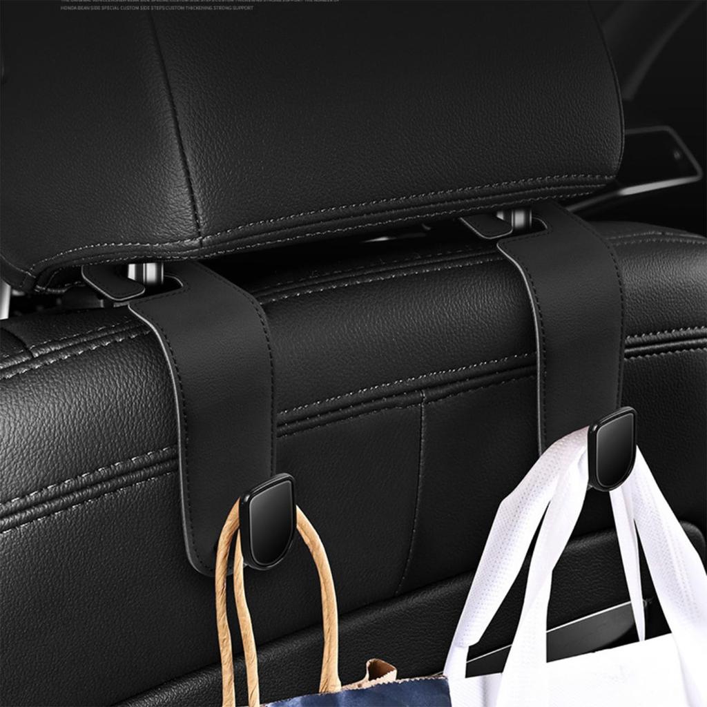 Car Hook, Headrest, Hook, Set of 2, Convenient for Cars, Leather Products, Car Storage,