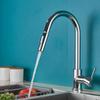 Pull Out Kitchen Faucets 360 Rotation Kitchen Mixer Tap Single Lever Mixer Tap Kitchen Sink Cold Hot Water Tap